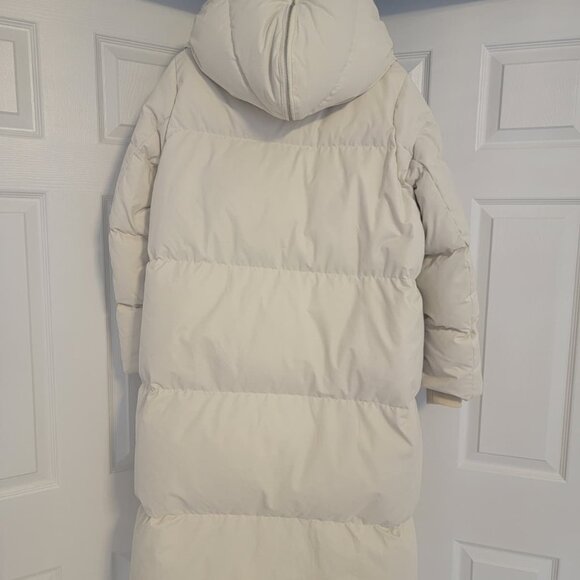 Puffer coat by Banana Repulic, cream, size S - Picture 5 of 9